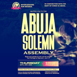 Abuja Solemn Assembly..